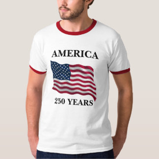 Amerikas 250-årsflagga Herr Ringar T Shirt