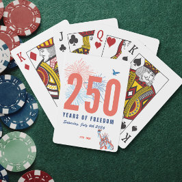 Amerikas 250-årsjubileum 2026 Frihet Casinokort