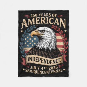 Amerikas 250-årsjubileum 250 år Amerika Fleecefilt