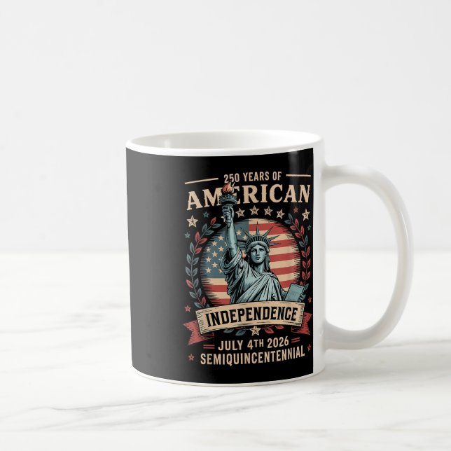 Amerikas 250-årsjubileum 250 år Amerika  Kaffemugg (Höger)