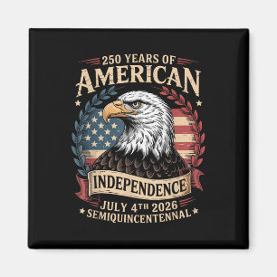 Amerikas 250-årsjubileum 250 år Amerika Magnet
