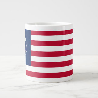 Amerikas 250-årsjubileum Betsy Ross Flagga Flaggor Jumbo Mugg