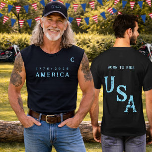 Amerikas 250-årsjubileum Born To Ride Team Group I T Shirt