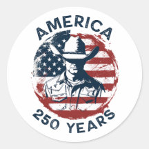 Amerikas 250-årsjubileum Cowboy 1776-2026