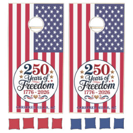 Amerikas 250-årsjubileum Evenemang Cornhole Set