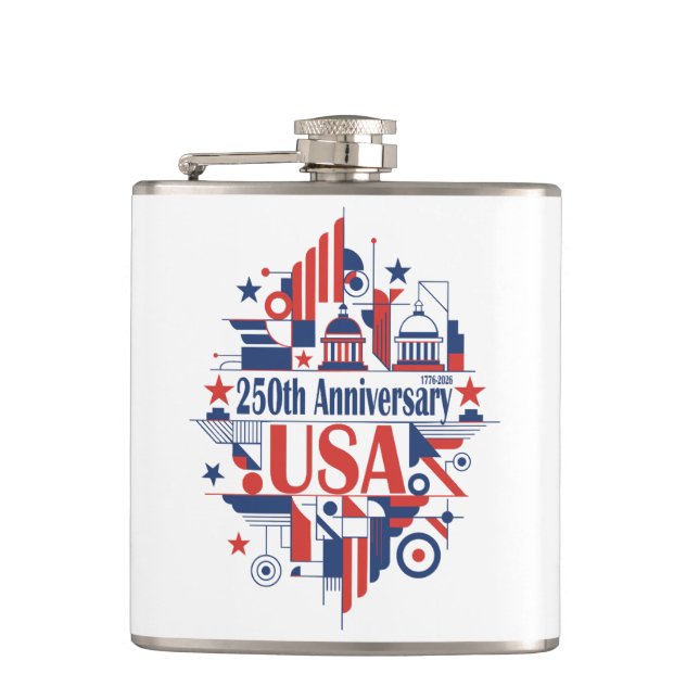 Amerikas 250-årsjubileum fickplunta (Framsidan)