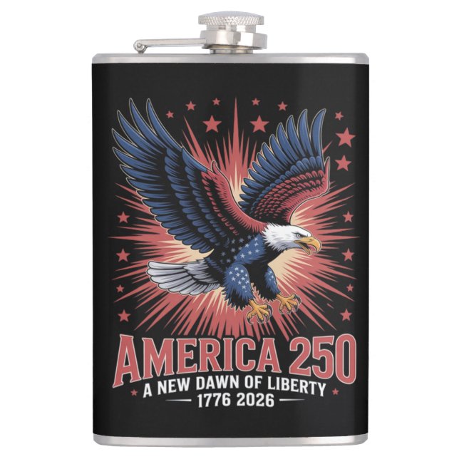 Amerikas 250-årsjubileum fickplunta (Framsidan)