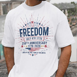 Amerikas 250-årsjubileum för frihet 2026 t shirt