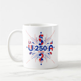 Amerikas 250-årsjubileum kaffemugg