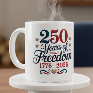 Amerikas 250-årsjubileum kaffemugg