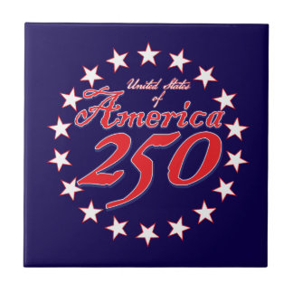 Amerikas 250-årsjubileum kakelplatta