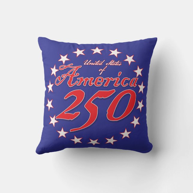 Amerikas 250-årsjubileum kudde (Baksida)