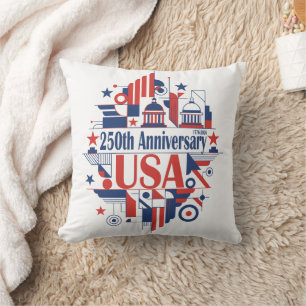 Amerikas 250-årsjubileum kudde