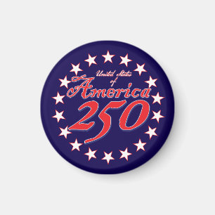 Amerikas 250-årsjubileum magnet