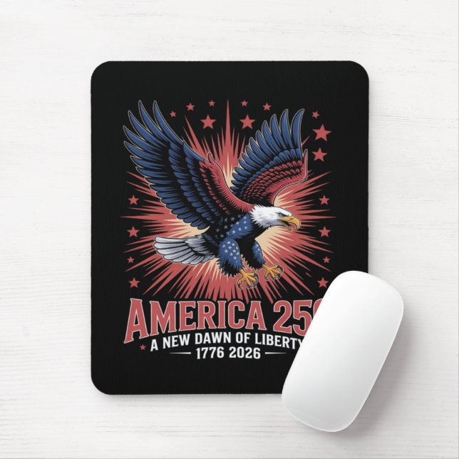 Amerikas 250-årsjubileum musmatta (Med mus)