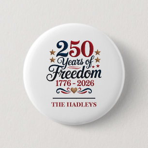 Amerikas 250-årsjubileum namn knapp