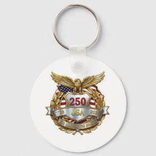 Amerikas 250-årsjubileum nyckelring