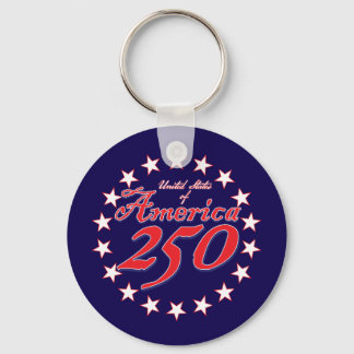 Amerikas 250-årsjubileum nyckelring