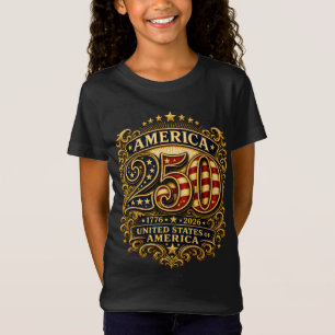 Amerikas 250-årsjubileum Patriotisk 1776-2026 T Shirt