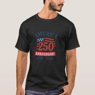 Amerikas 250-årsjubileum Patriotisk design 1976 -  T Shirt