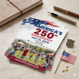 Amerikas 250-årsjubileum Patriotisk Gala Inbjudningar