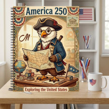 Amerikas 250-årsjubileum Patriotiskt Monogram Anti