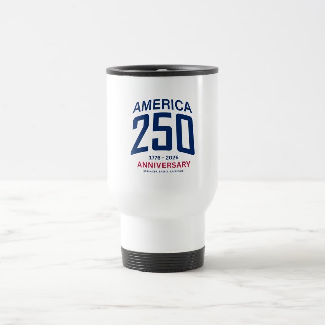 Amerikas 250-årsjubileum resemugg (Center)