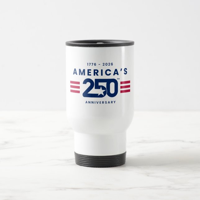 Amerikas 250-årsjubileum resemugg (Center)