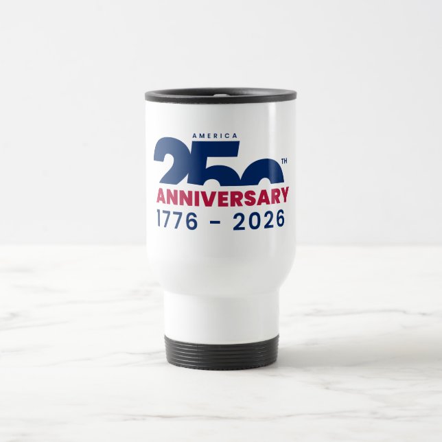 Amerikas 250-årsjubileum resemugg (Center)