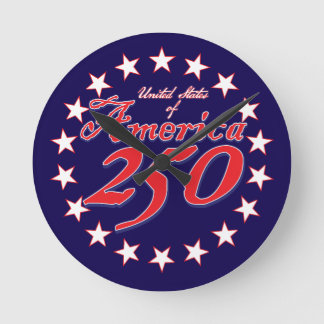 Amerikas 250-årsjubileum rund klocka
