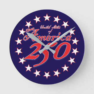 Amerikas 250-årsjubileum rund klocka