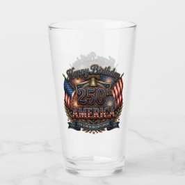 Amerikas 250-årsjubileum Semikvinsentennial Glaskopp
