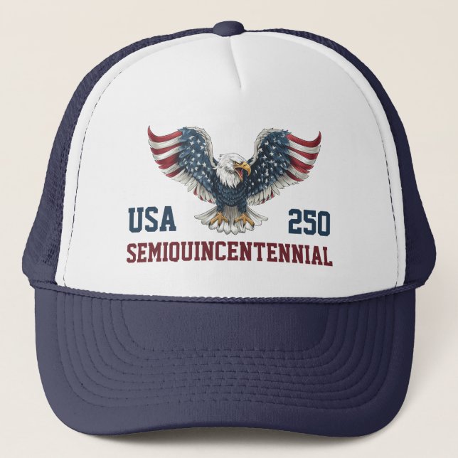 Amerikas 250-årsjubileum Semiquincentennial Keps (Framsida)