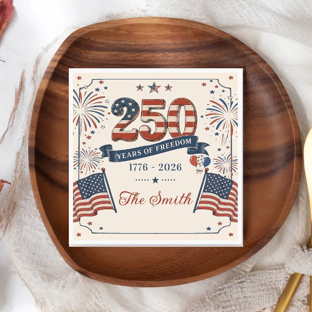 Amerikas 250-årsjubileum Servetter (Skapare uppladdad)