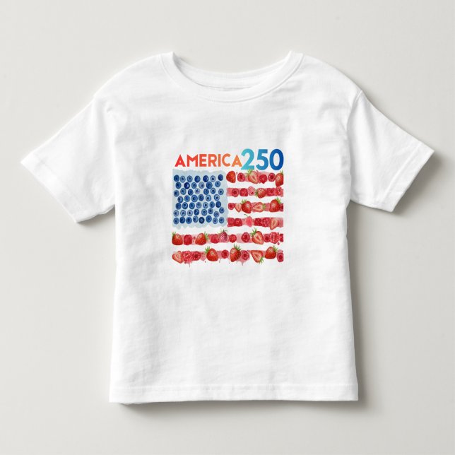 Amerikas 250-årsjubileum  t shirt (Framsida)