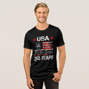 Amerikas 250-årsjubileum t shirt