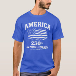 Amerikas 250-årsjubileum t shirt