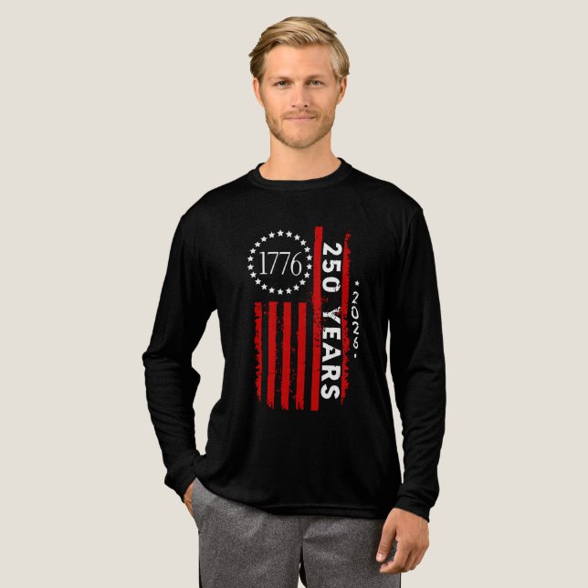 Amerikas 250-årsjubileum  t shirt (Hel framsida)