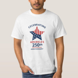 Amerikas 250-årsjubileum t shirt