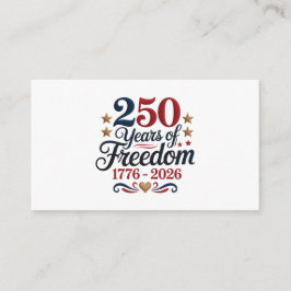 Amerikas 250-årsjubileum tilläggskort