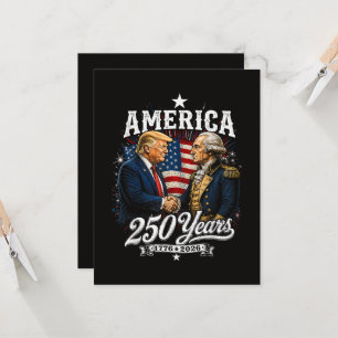 Amerikas 250-årsjubileum Trump Washington Inbjudningar