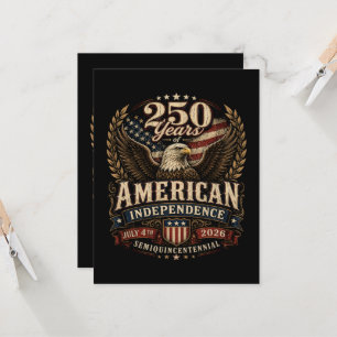 Amerikas 250-årsjubileum usa inbjudningar
