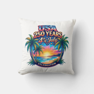 Amerikas 250-årsjubileum USA Palm Beach Kudde