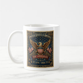 Amerikas 250-årsjubileum Version 1 Kaffemugg