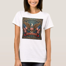 Amerikas 250-årsjubileum Version 2 T Shirt