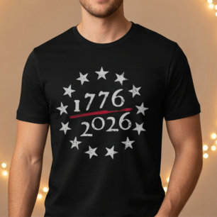 Amerikas 250-årsjubileumskjorta 1776-2026 t shirt