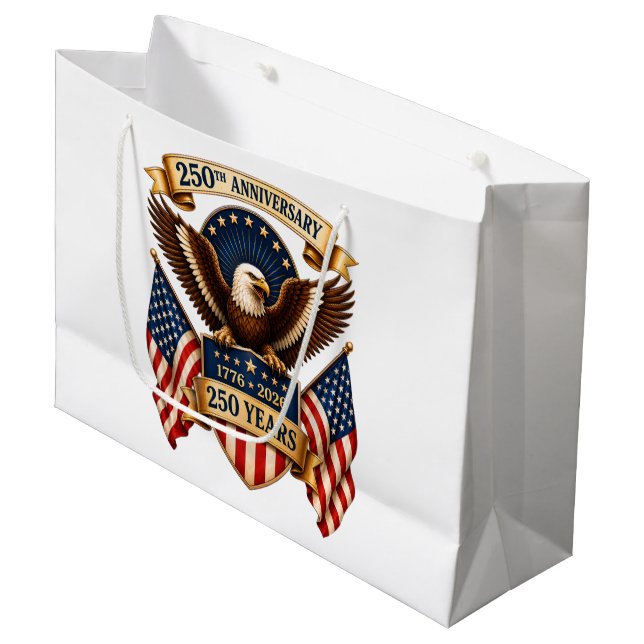 Amerikas 250-årsjubileumsörn (Framsidan Vinklad)