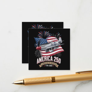 Amerikas 250-årsjubileumsplan tilläggskort
