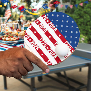 Amerikas 250:e Stars And Stripes 1776-2026 Pingisracket