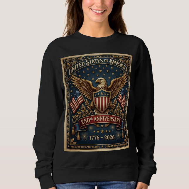 Amerikas 250:e Version 1  T Shirt (Framsida)